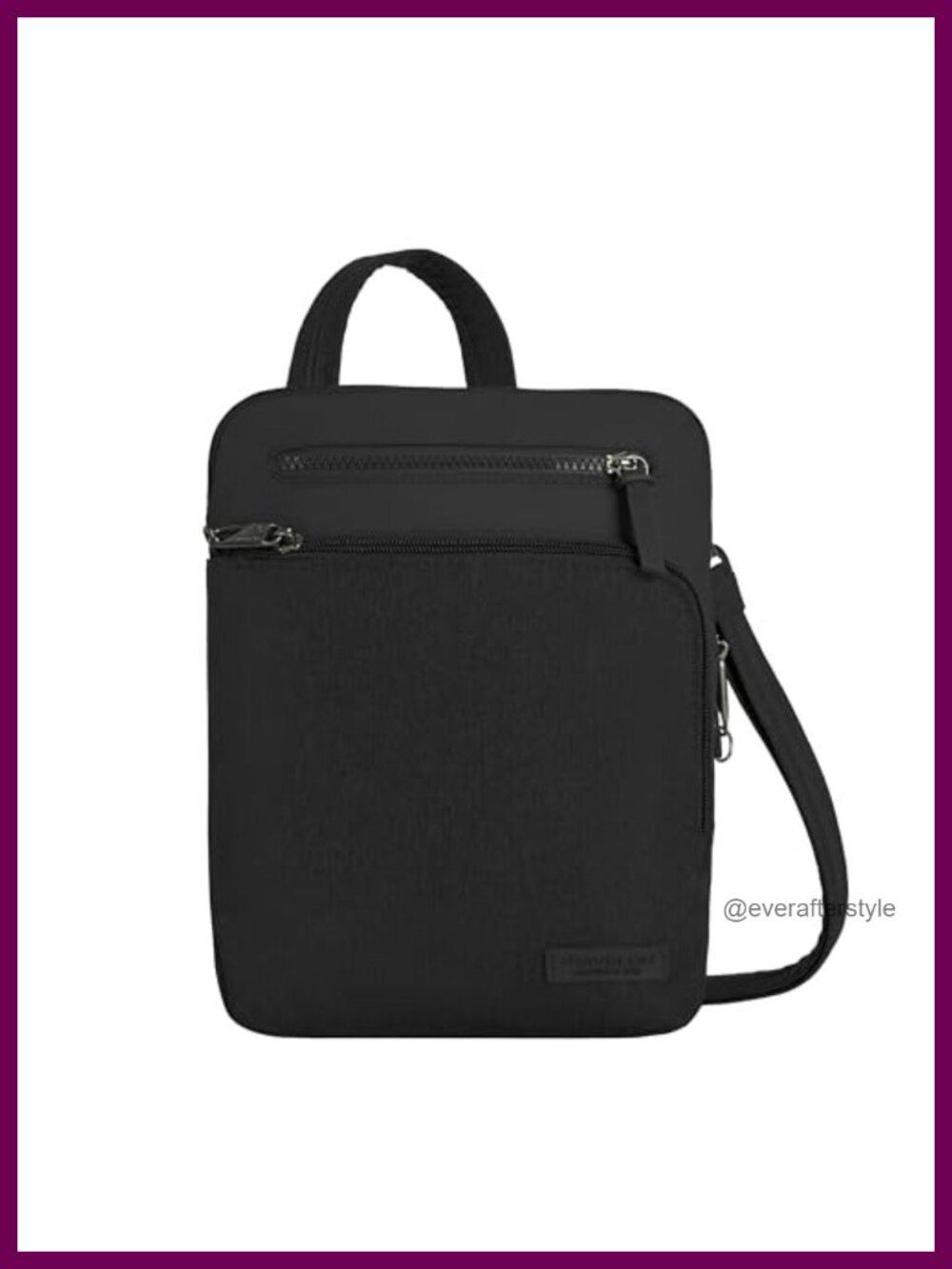 Travelon Anti-Theft Metro Small Crossbody Bag RFID Locking